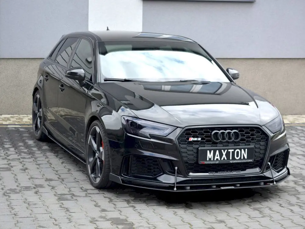 Maxton Design Front Racing Splitter V.2 Audi Rs3 8V Facelift Sportback (2017-20) 2