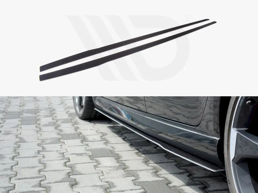 Maxton Design Racing Side Skirts Diffusers V.1 Audi Rs3 8V Facelift Sportback (2017-20) 1