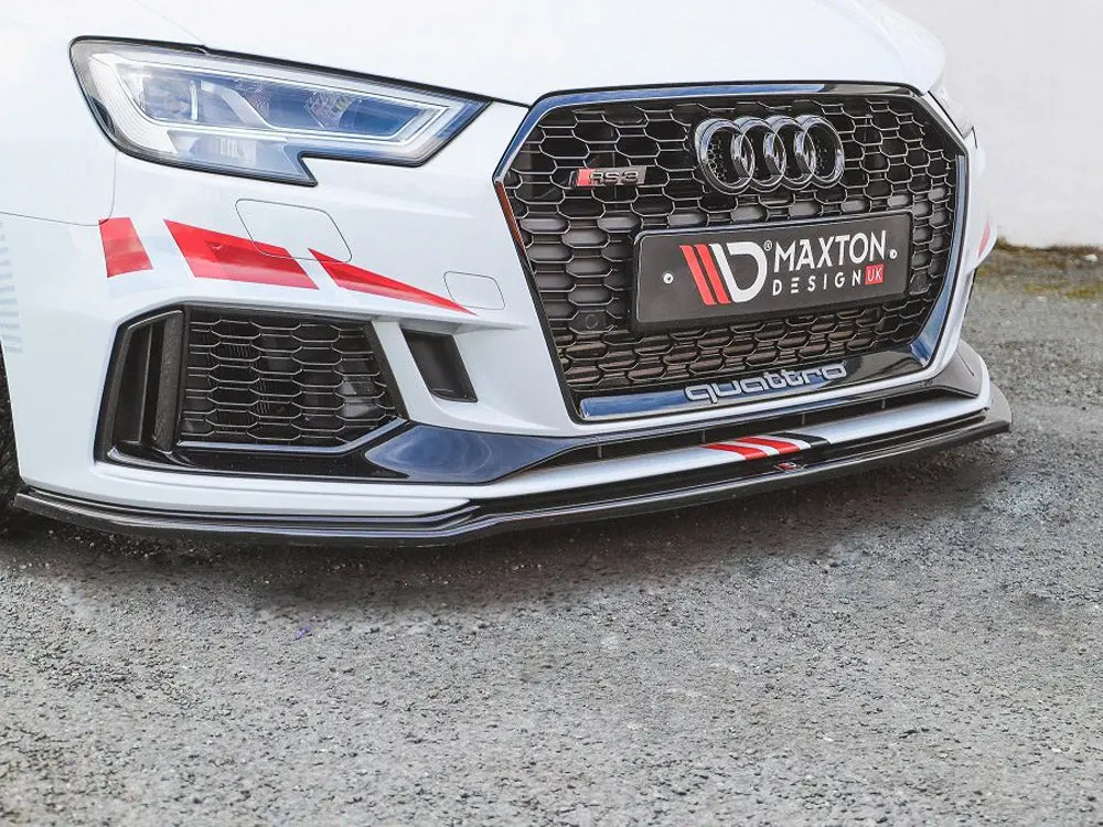 Maxton Design Front Splitter V.2 Audi Rs3 8V Facelift Sportback (2017-2020) 2