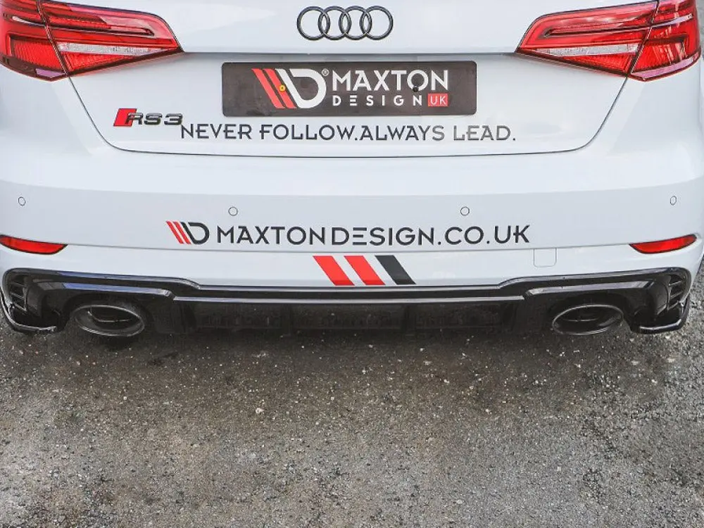 Maxton Design Rear Side Splitters Audi Rs3 8V Facelift Sportback (2017-2020) 2