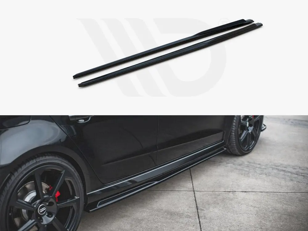 Maxton Design Side Skirts Diffusers V.2 Audi Rs3 8V Sportback Facelift (2017-Up) 1