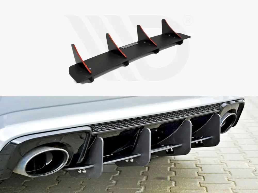 Maxton Design Rear Diffuser Audi Rs3 8Va Sportback Pre-Facelift (2015-2016) 1