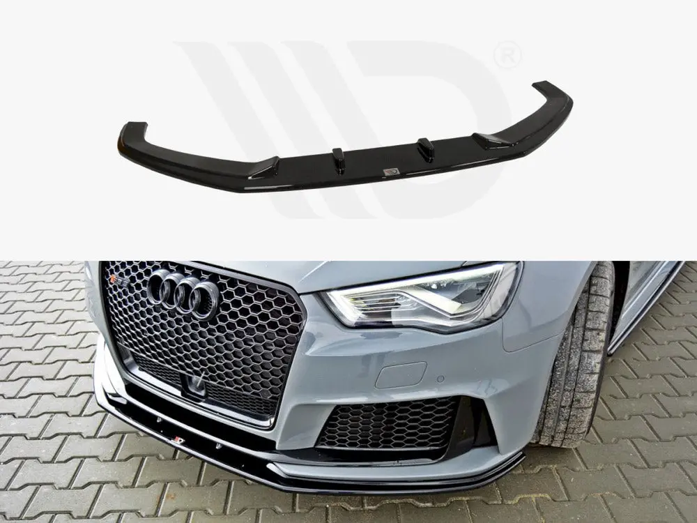 Maxton Design Front Splitter V.2 Audi Rs3 8Va Sportback Pre-Facelift (2015-2016) 1