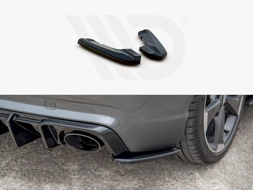 Maxton Design Rear Side Diffusers V2 Audi Rs3 8V Sportback (2015-2016) 1