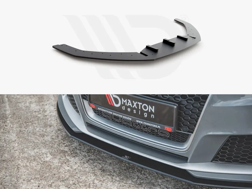 Maxton Design Racing Front Splitter Audi Rs3 8V Sportback (2015-2016) 1
