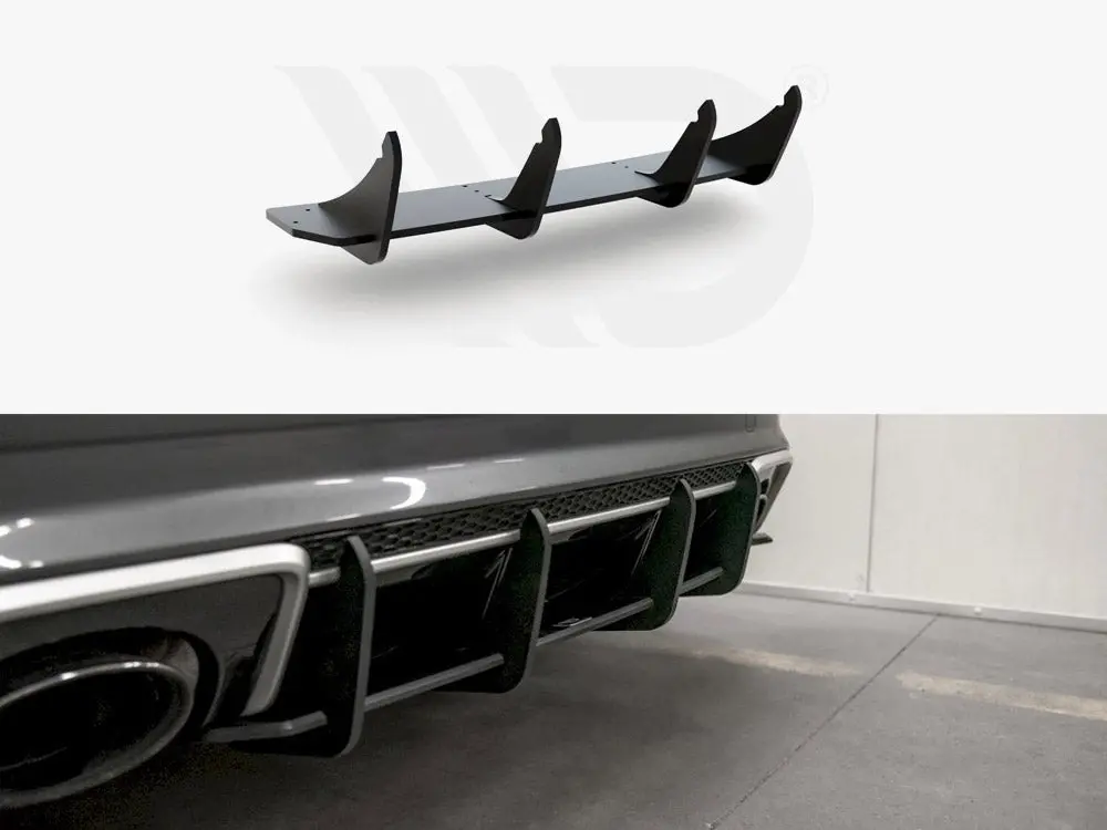 Maxton Design Racing Rear Diffuser V1 Audi Rs3 8V Sportback (2015-2016) 1