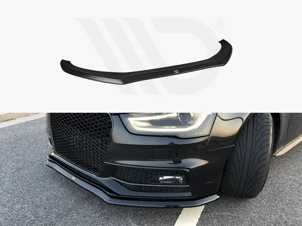 Maxton Design Front Splitter V.1 Audi S4 B8/ A4 B8 S-Line Facelift 1