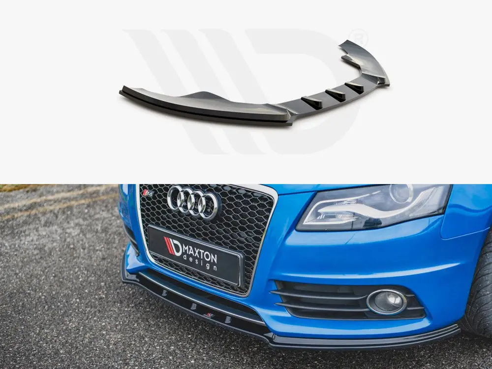 Maxton Design Front Splitter Audi S4/ A4 S Line (2008-2011) 1