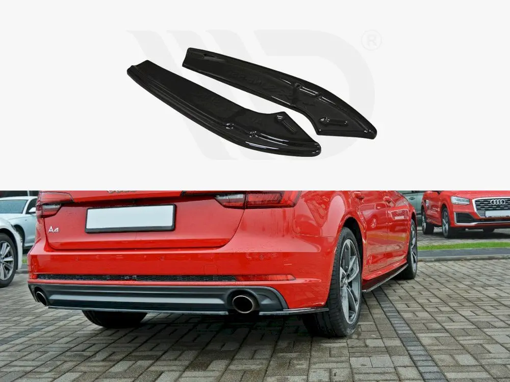 Rear Side Splitters Audi A4 S-Line B9 Avant 1