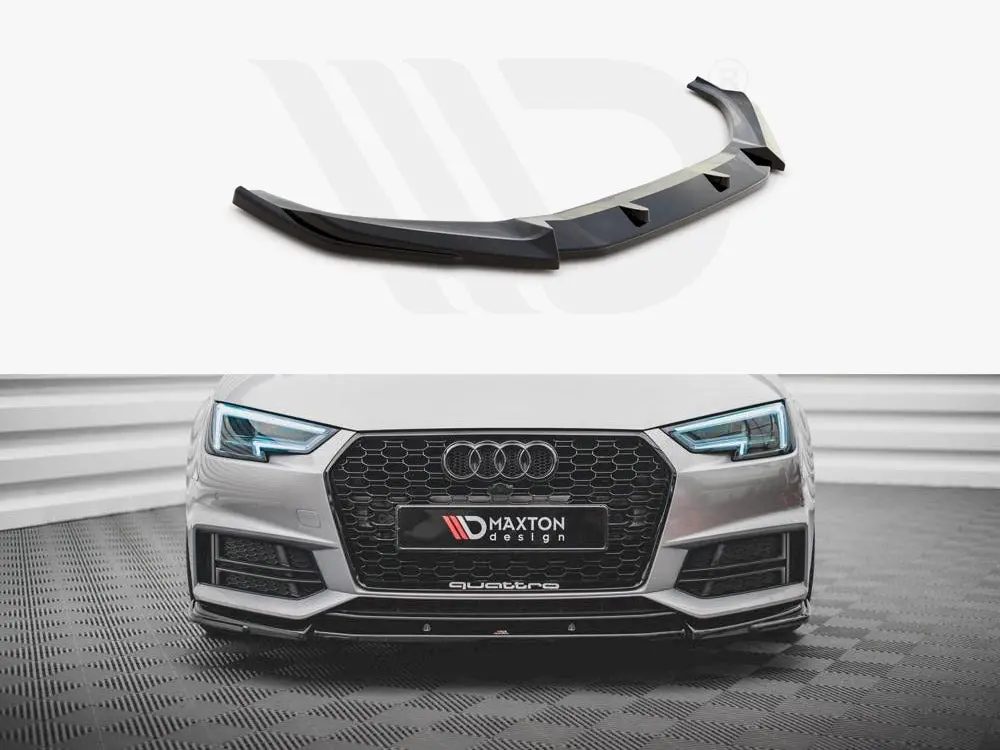 Maxton Design Front Splitter V.3 Audi S4 / A4 S-Line B9 (2015-2019) 1