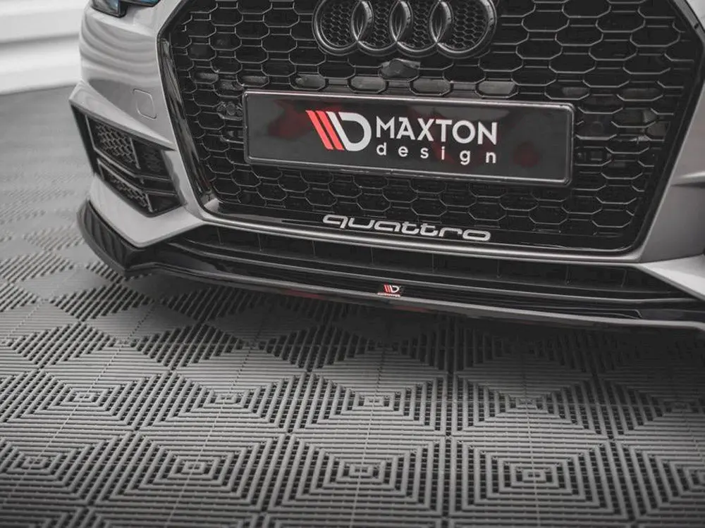 Maxton Design Front Splitter V.4 Audi S4 / A4 S-Line B9 (2015-2019) 2