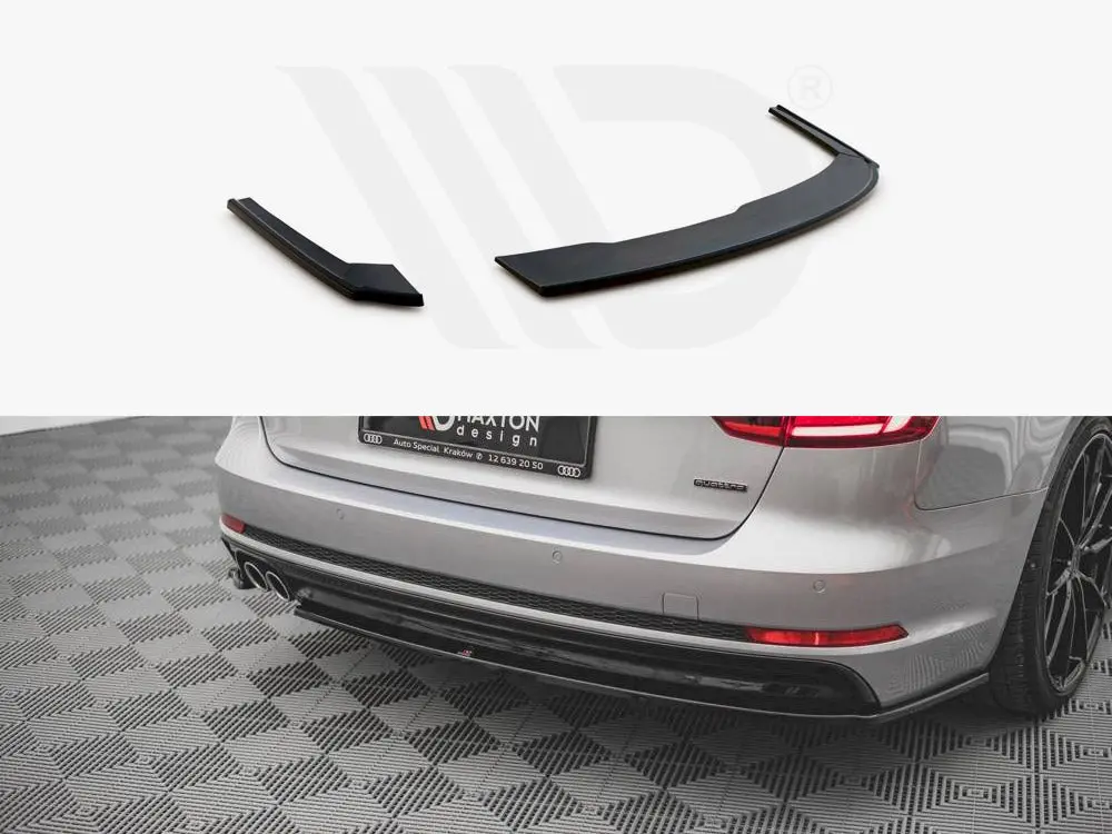 Rear Side Splitters V.2 Audi A4 S-Line B9 1