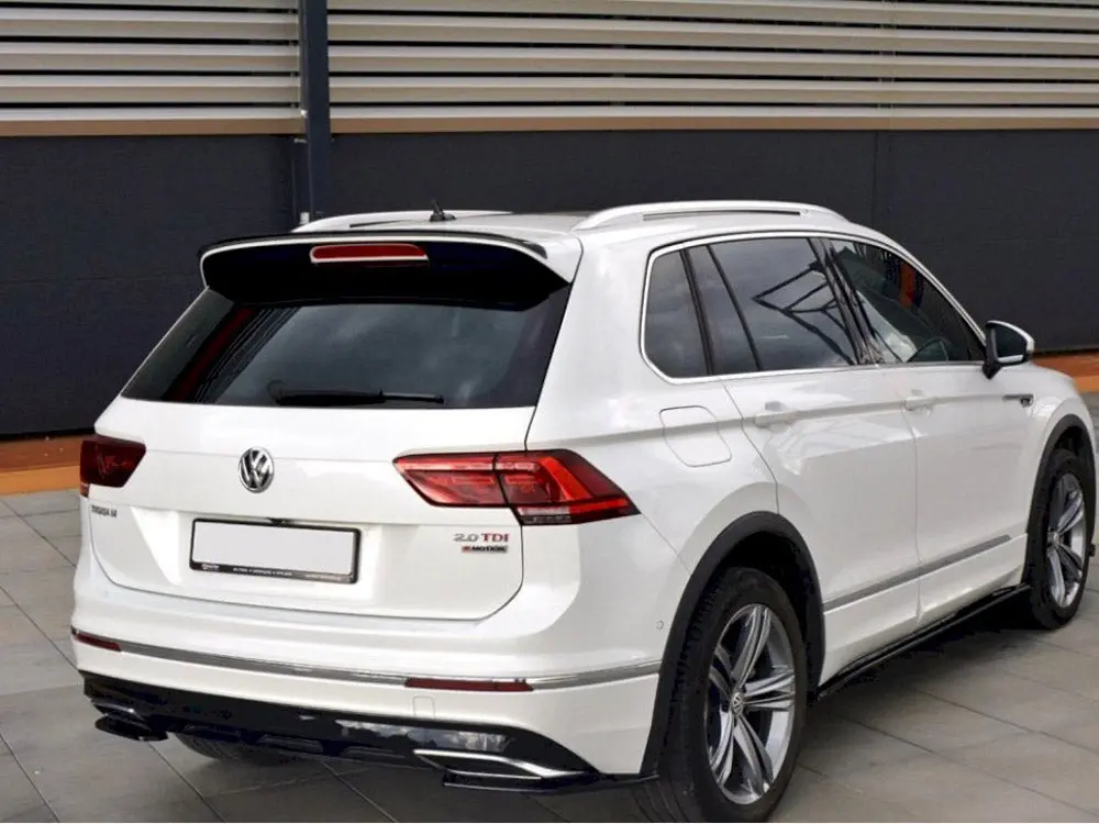Maxton Design Spoiler Extension Vw Tiguan Mk 2 R-Line (2015-2019) 1