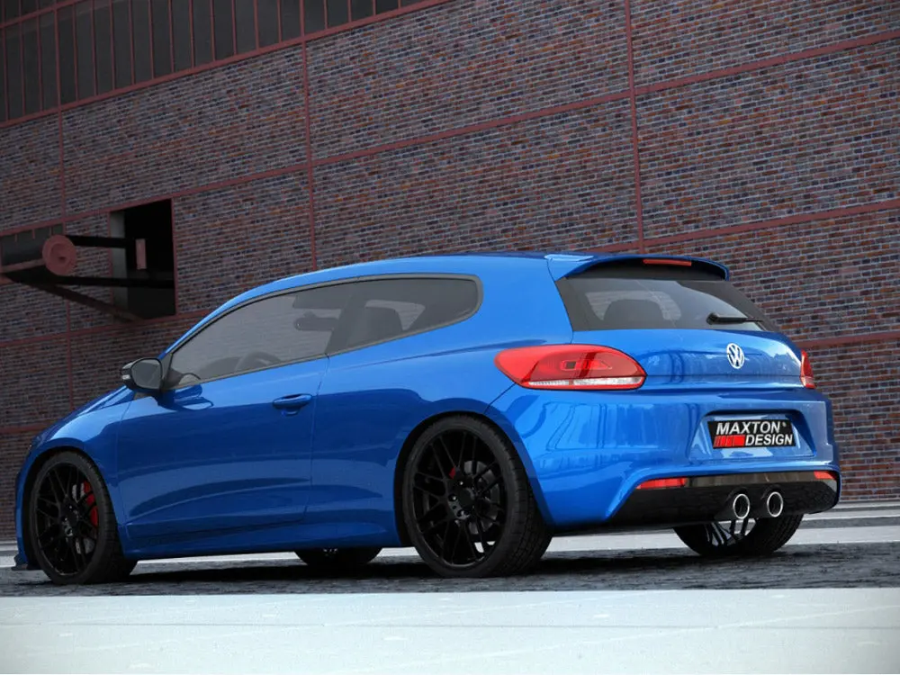 Rear Valance Vw Scirocco Iii R With 2 Exhaust Holes 2