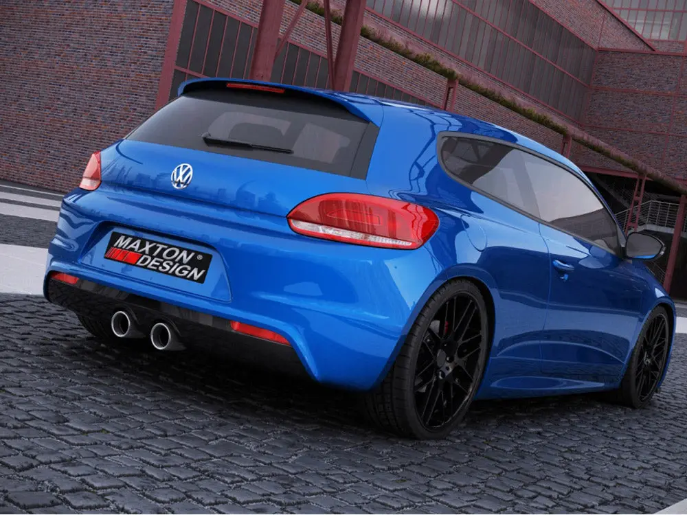 Rear Valance Vw Scirocco Iii R With 2 Exhaust Holes 1
