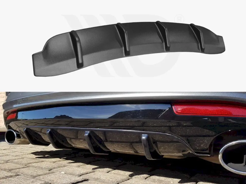 Maxton Design Rear Diffuser Vw Scirocco Mk3 R Facelift (2014-2017) 1