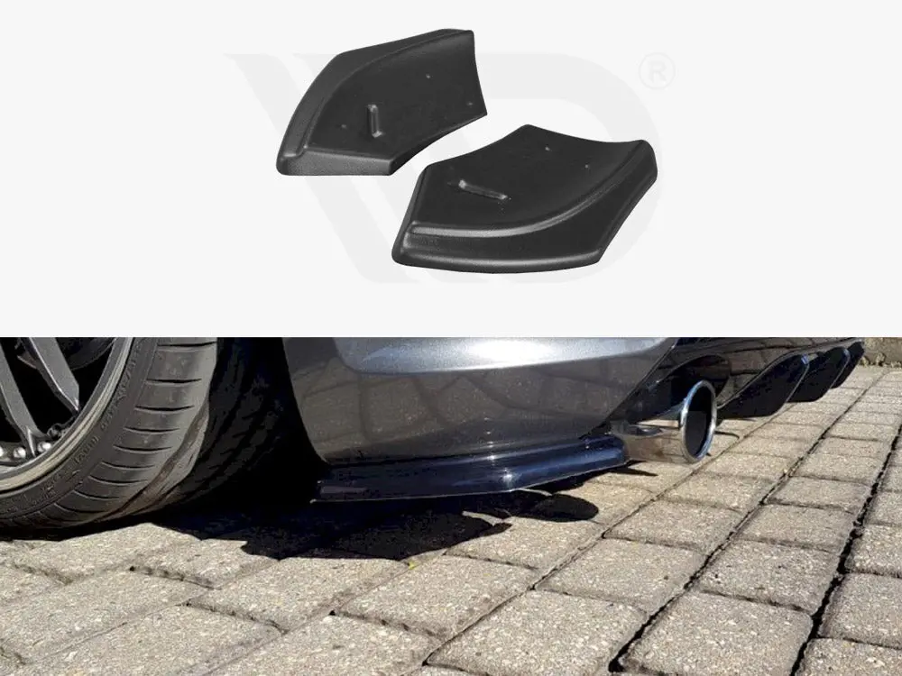 Maxton Design Rear Side Splitters Volkswagen Scirocco Mk3 R Facelift (2014-2017) 1