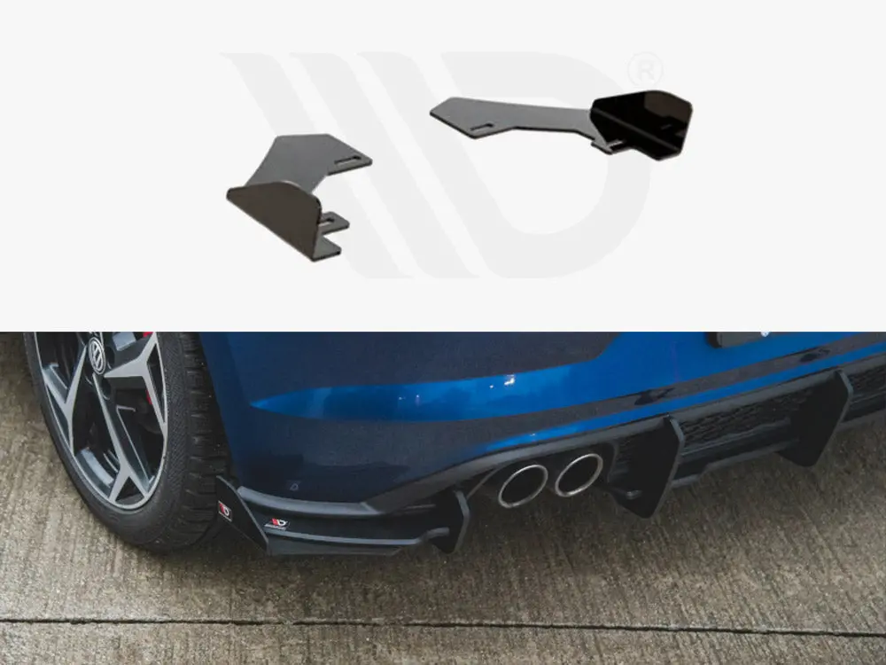 Maxton Design Rear Side Flaps Vw Polo Gti Mk6 (2017-2021) 1