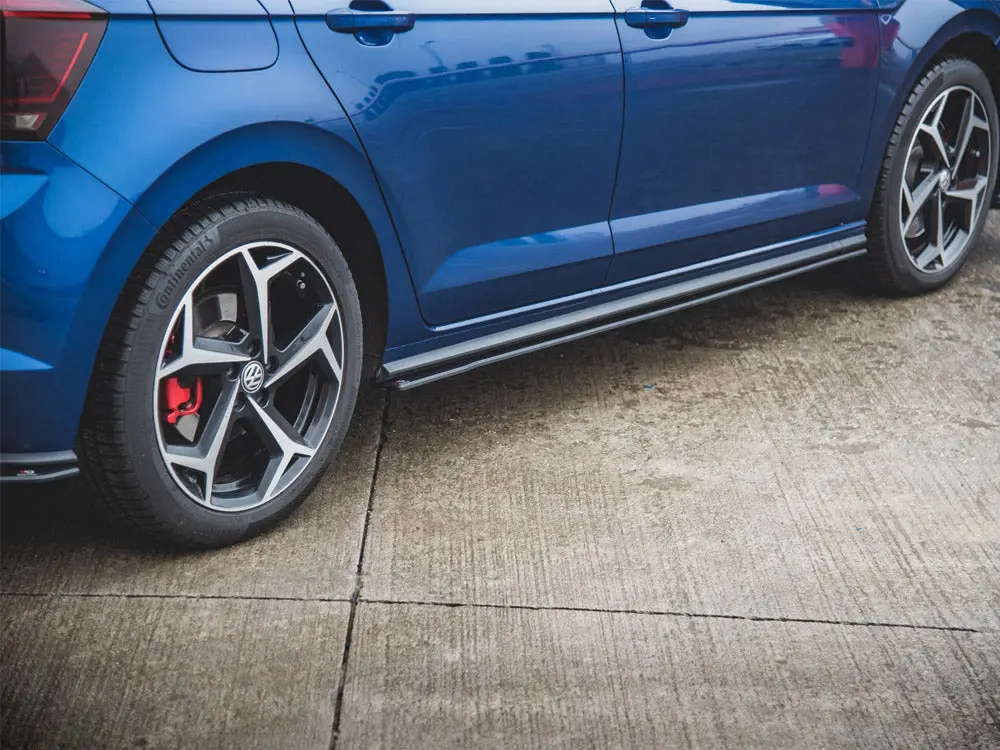 Maxton Racing Side Skirts Diffusers Vw Polo Gti Mk6 (2017-2021) 2