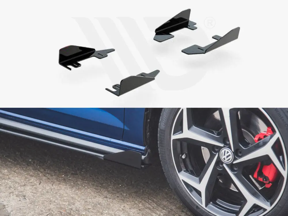 Maxton Design Side Flaps Vw Polo Gti Mk6 (2017-2021) 1