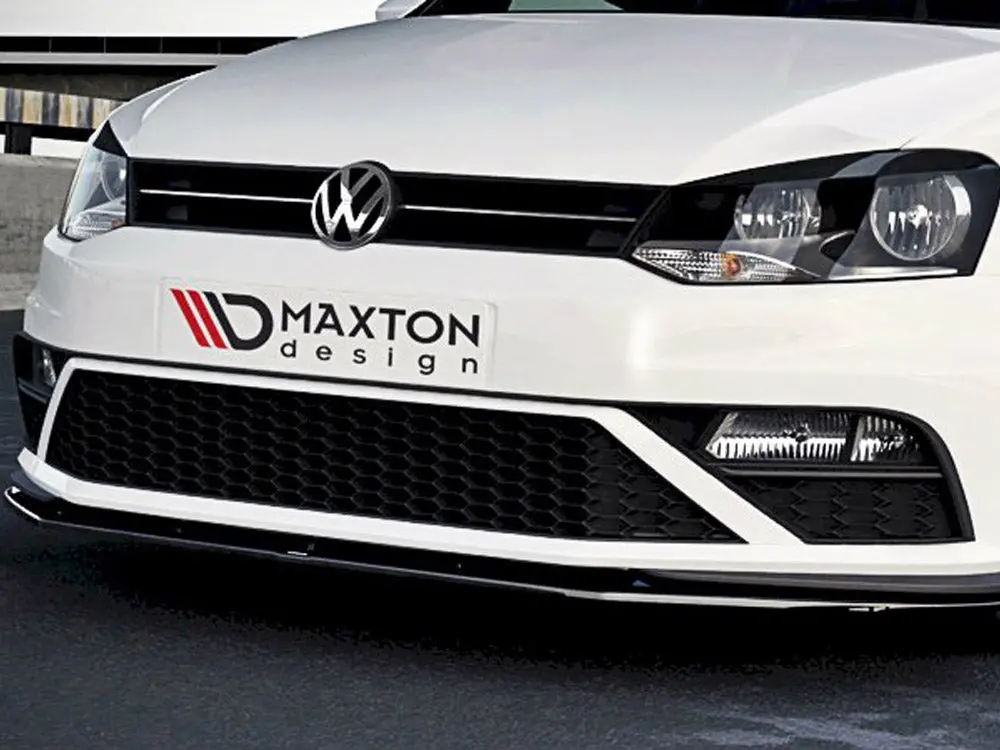 Maxton Design Front Splitter V.1 Vw Polo Mk5 Gti (Facelift) (2015-2017) 2