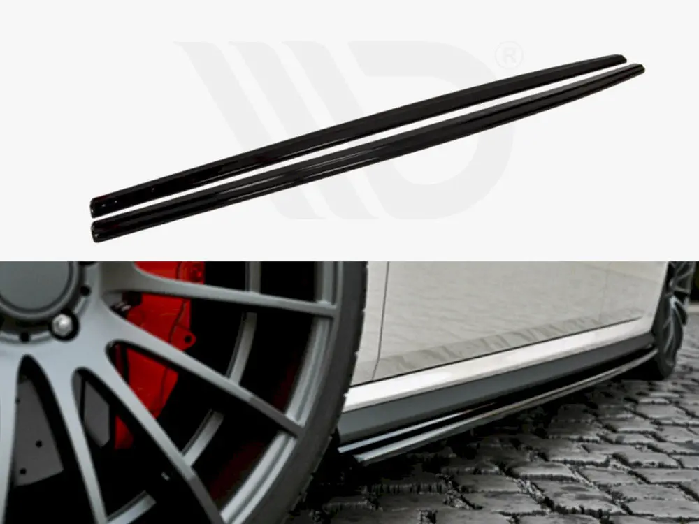 Maxton Design Side Skirts Diffusers Vw Polo Mk5 Gti (Facelift) (2015-2017) 1