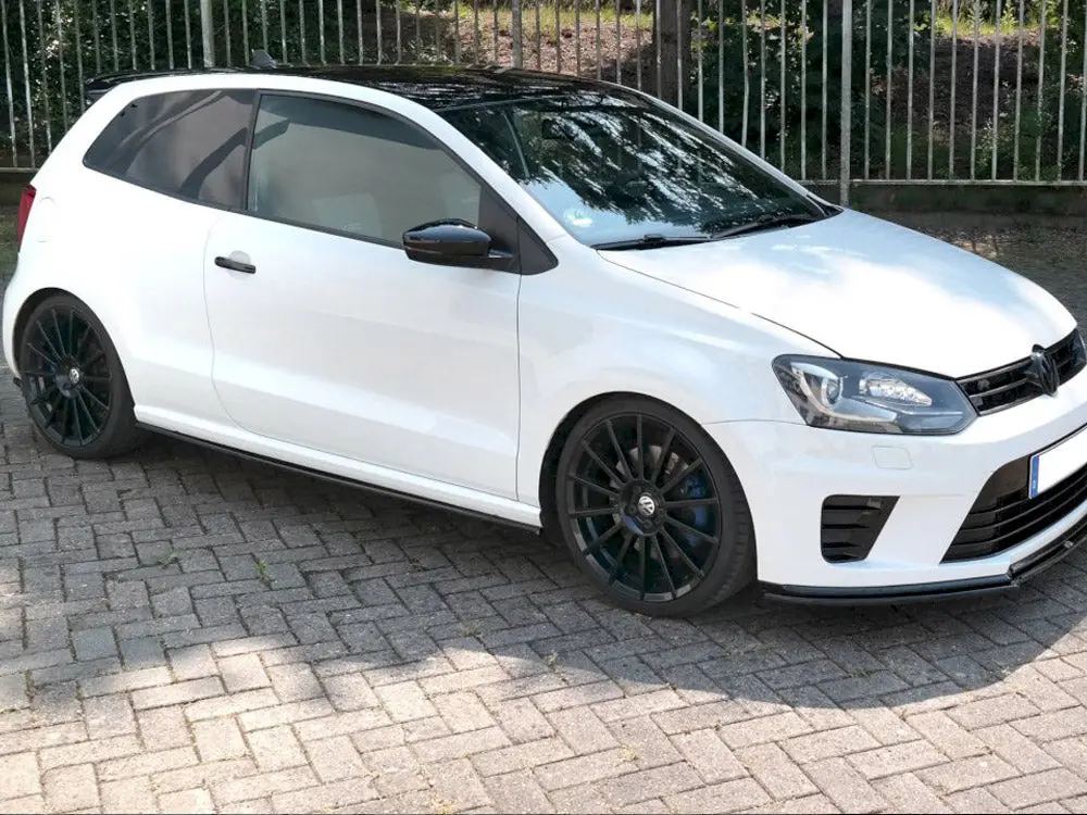Maxton Design Side Skirts Splitters Volkswagen Polo Mk5 R Wrc (2013) 1