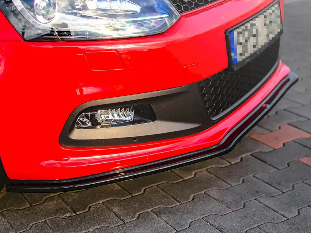 Maxton Design Front Splitter V.2 Volkswagen Polo Mk5 Gti 6R Pre-Facelift (2009-2014) 1