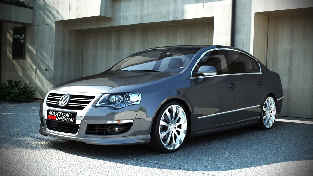 Front Bumper Spoiler Vw Passat B6 ( R-Line Look ) 1