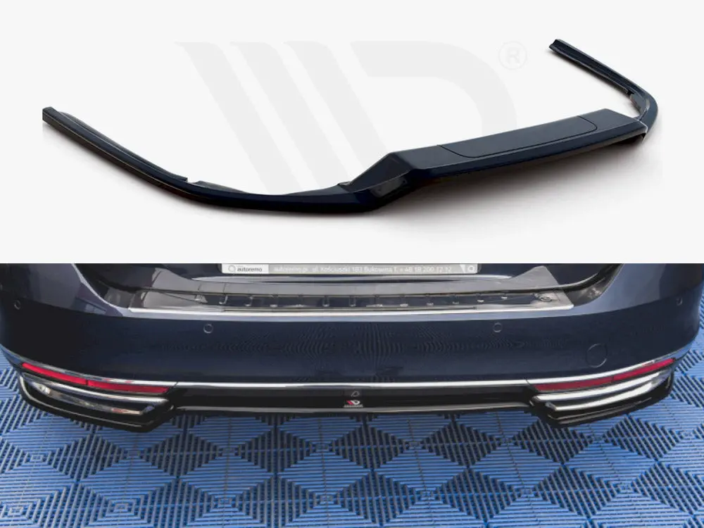 Maxton Design Central Rear Splitter Vw Passat B8 (2014-2019) 1