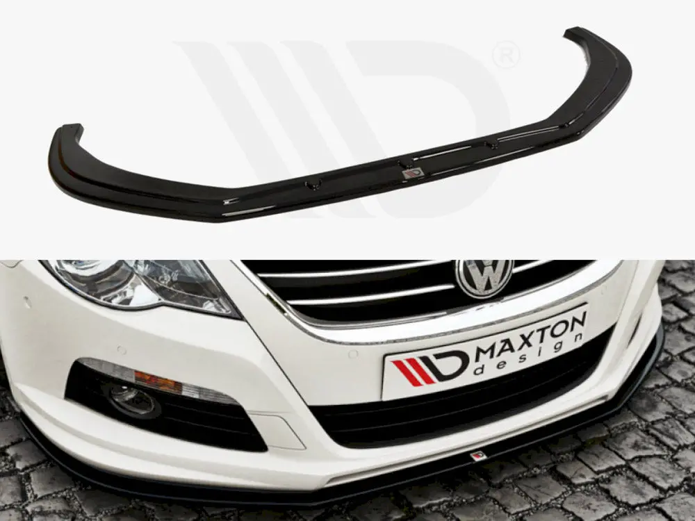 Maxton Design Front Splitter Vw Passat Cc R36 Rline (Preface) 1