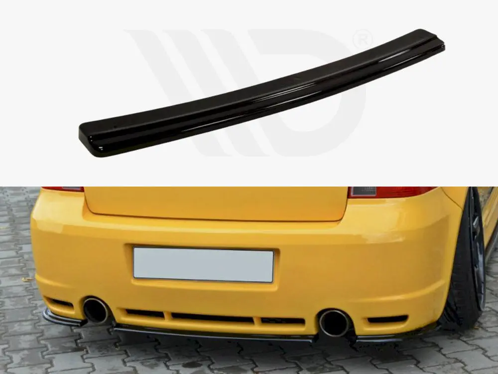 Central Rear Splitter Vw Golf Iv R32 1