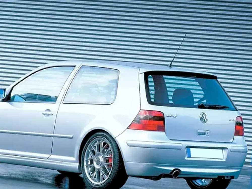 Rear Bumper Extension Vw Golf 4 25'Th Anniversary Look (With Exhaust Hole) 1