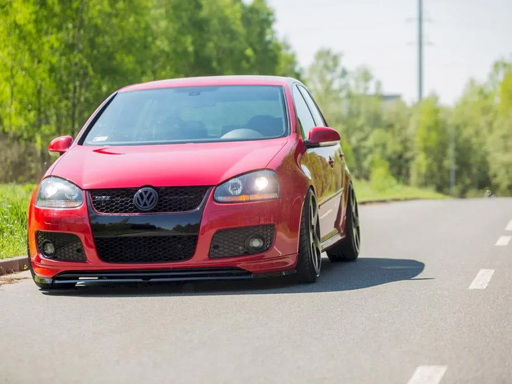 Maxton Design Front Splitter Vw Golf V Gti (For Gti 30Th Front Bumper Spoiler) 2