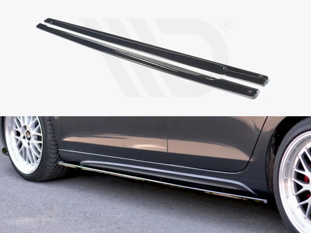 Maxton Design Side Skirts Diffusers Vw Golf Mk6 Gti/ Gtd (2008-2012) 1