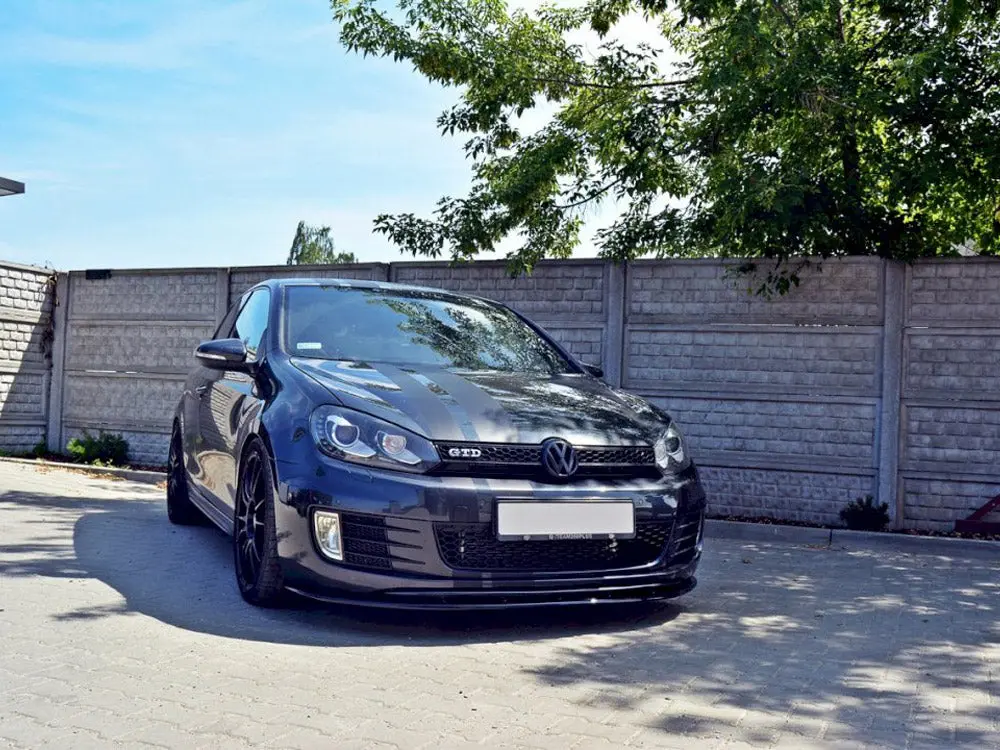 Maxton Design Front Splitter Ver.2 Vw Golf Vi Gti 1