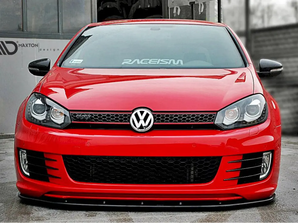 Maxton Design Front Splitter Ver.2 Vw Golf Vi (For Golf Gti 35Th) 1