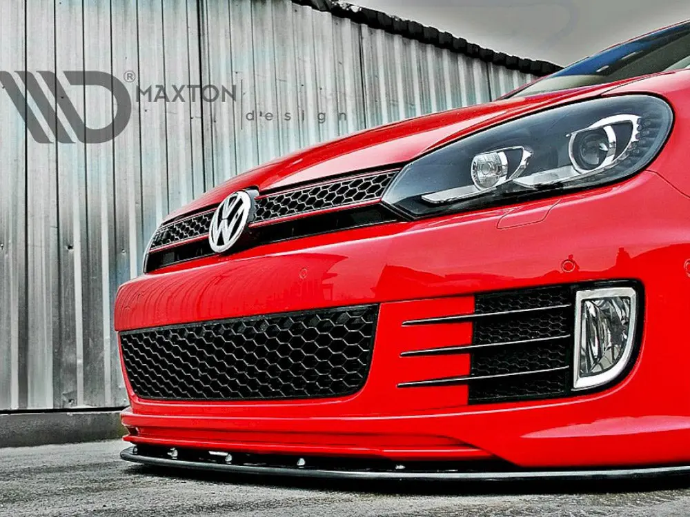 Maxton Design Front Splitter Ver.2 Vw Golf Vi (For Golf Gti 35Th) 2
