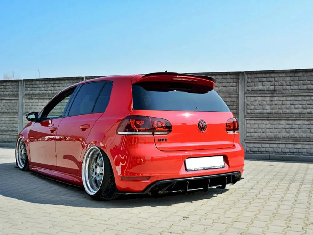Rear Diffuser & Rear Side Splitters Vw Golf Mk6 Gti / 35Th 2