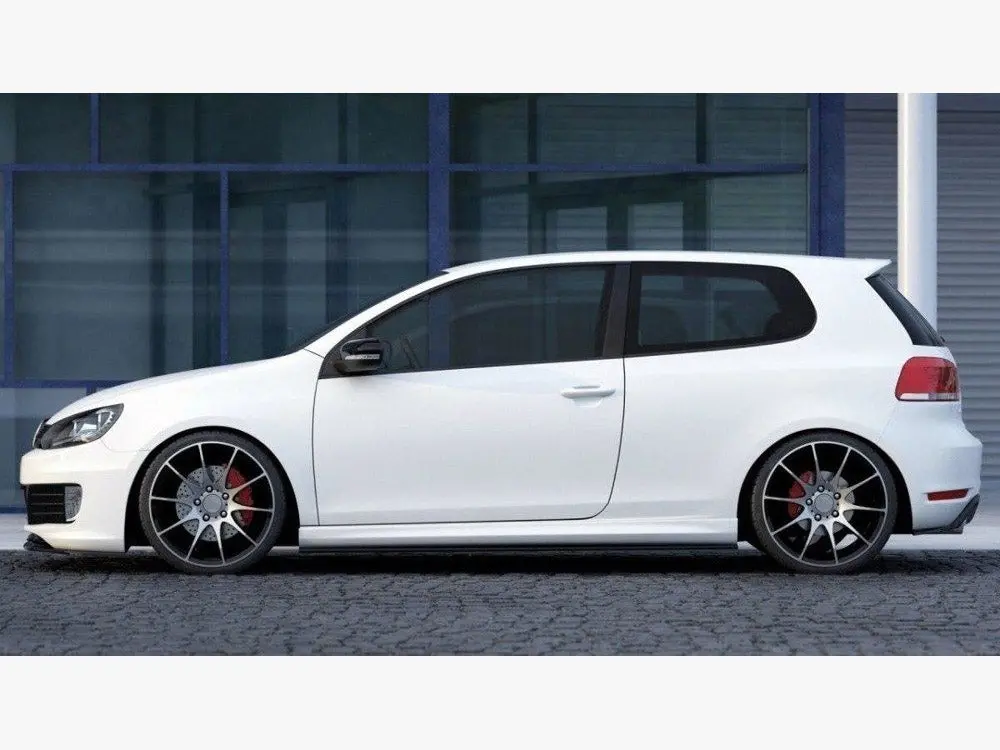 Side Skirts Diffusers Vw Golf Vi Gti 35Th / R20 1