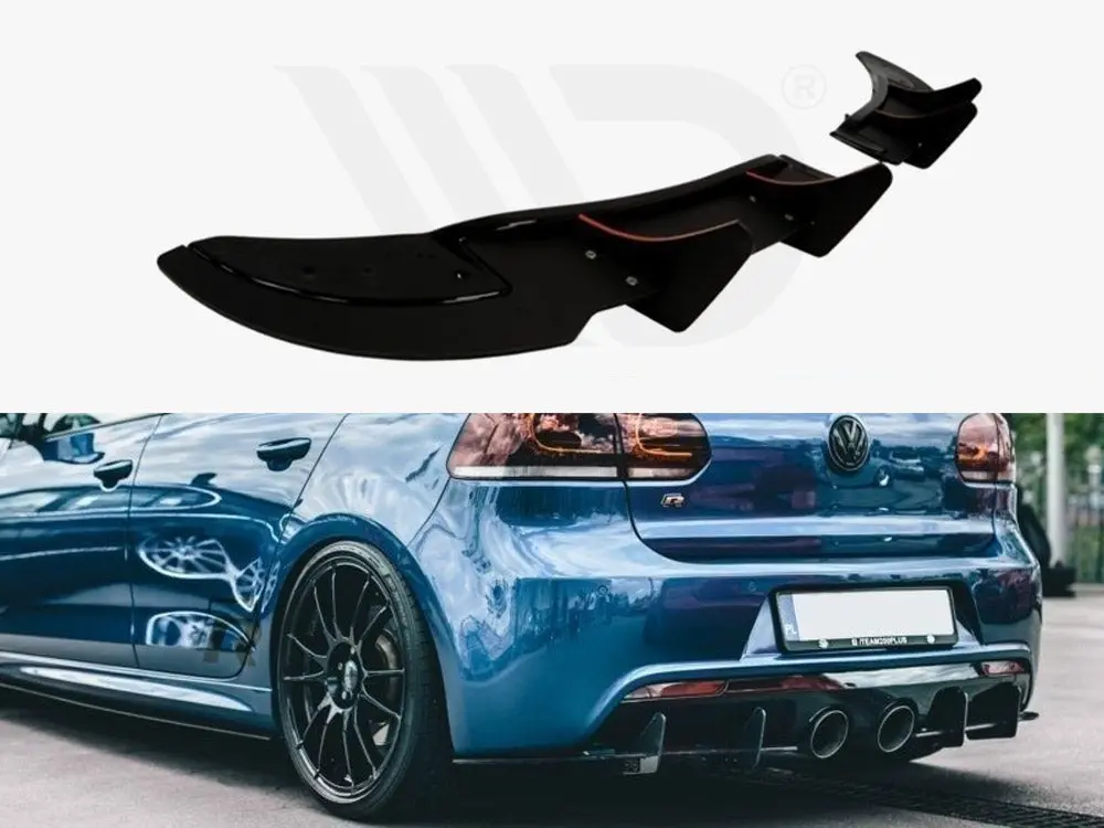 Rear Splitter Vw Golf Mk6 R (2008-2012) 1