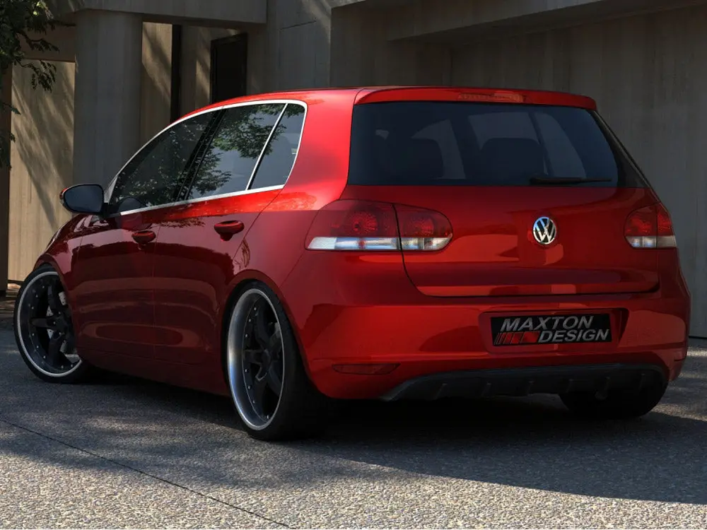 Rear Valance Vw Golf Mk6 No Exhaust Cut Out (2008-2012) 1