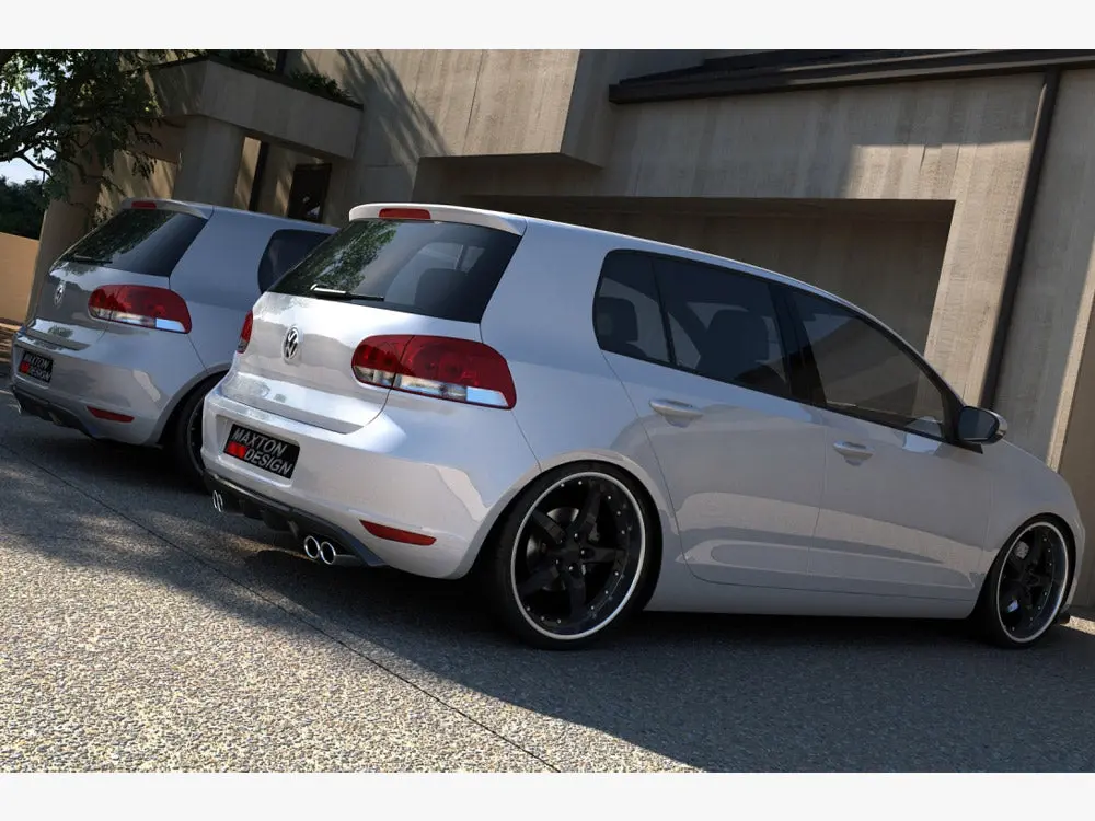 Rear Valance Vw Golf Vi With 2 Exhaust Hole 1
