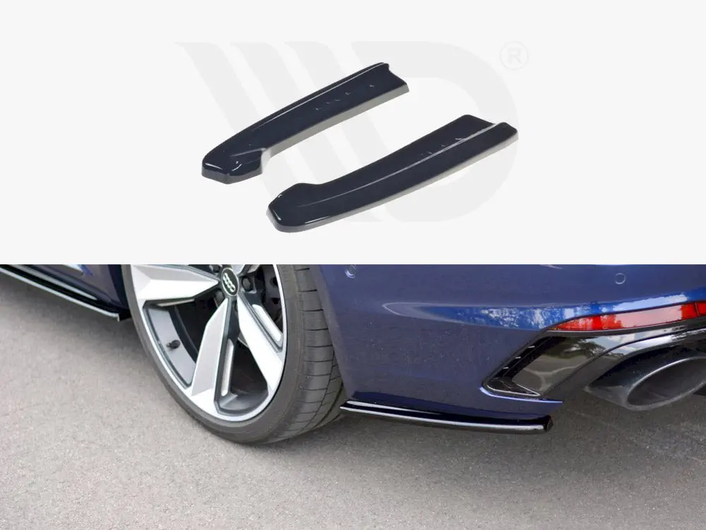 Maxton Design Rear Side Splitters Audi Rs4 B9 Avant (2017-2019) 1