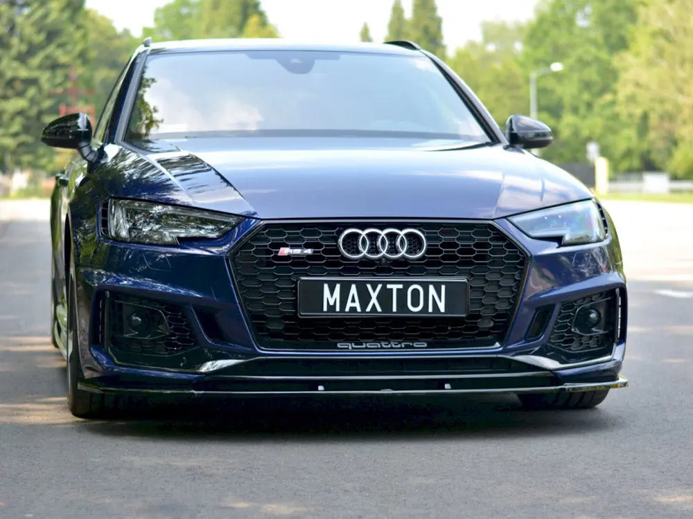 Maxton Design Front Splitter V.1 Audi Rs4 B9 (2017-2019) 2