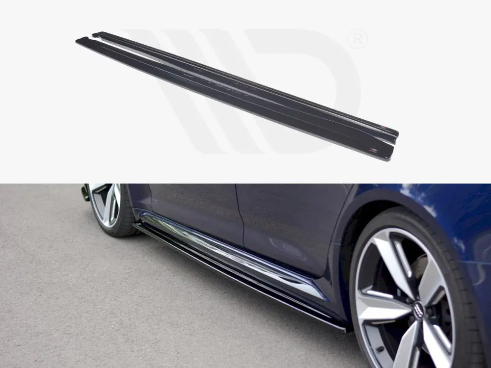Maxton Design Side Skirts Diffusers Audi Rs4 B9 (2017-2019) 1