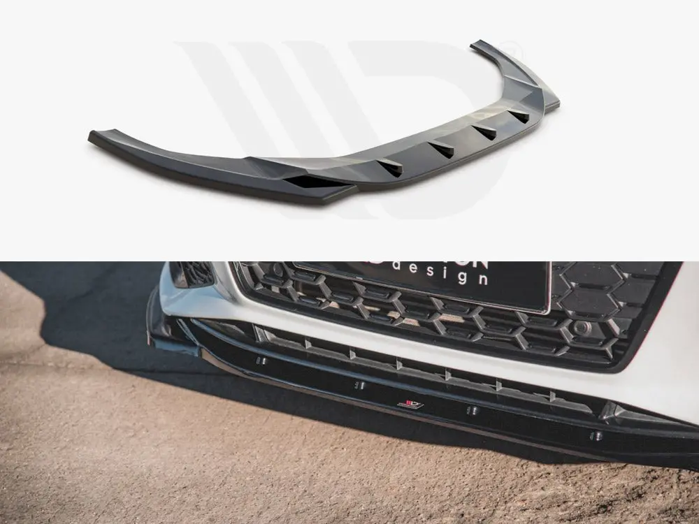 Maxton Design Front Splitter V1 Audi S5 / A5 S-Line F5 Facelift (2019-) 1