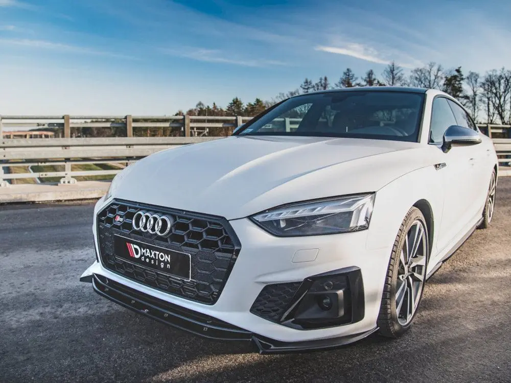 Maxton Design Front Splitter V2 Audi S5 / A5 S-Line F5 Facelift (2019-) 2