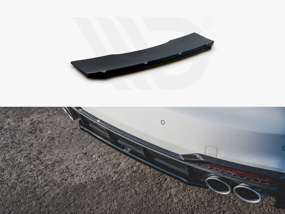 Maxton Design Central Rear Splitter Audi S5 Sportback F5 Facelift (2019-) 1
