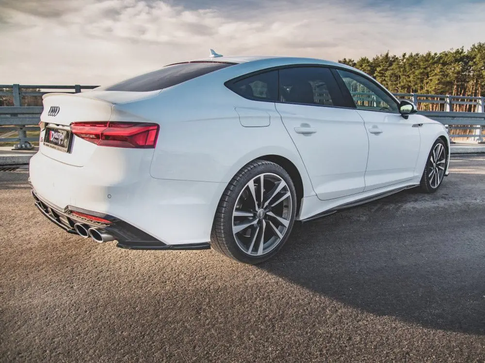 Maxton Design Rear Side Splitters Audi S5 Sportback F5 Facelift (2019-) 2